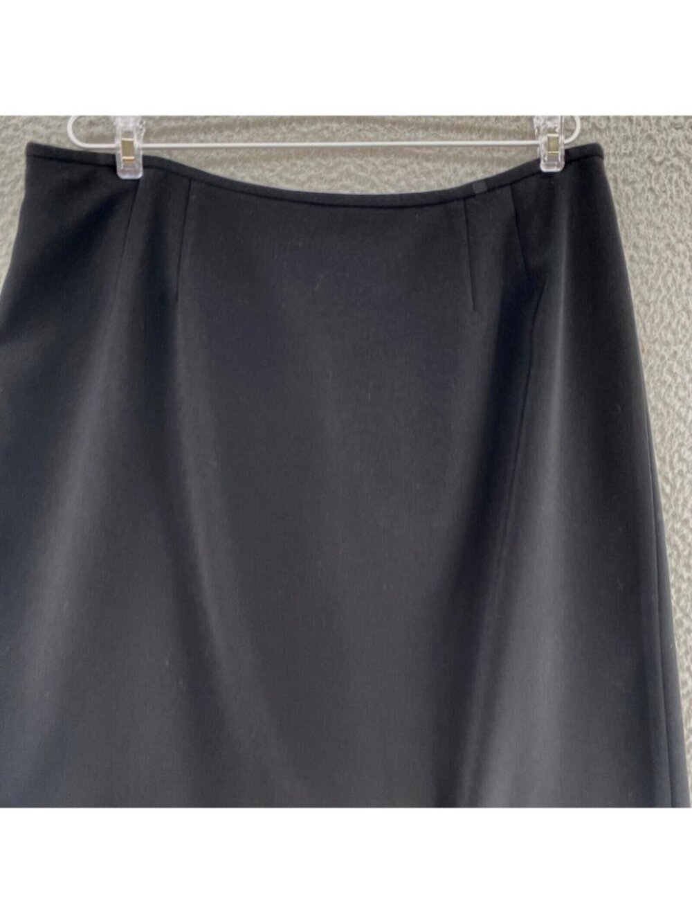 Le Suit Skirt Womens 12 Black Midi Straight Pencil Everyday Office Career Work - Picture 2 of 10
